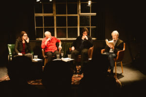 EM! WORTSCHATZ mit Miriam Japp, Rolf Lyssy & Dres Balmer, 07.11.18, Foto: Roland Bucher