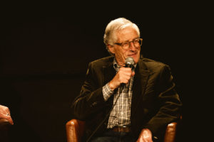 EM! WORTSCHATZ mit Miriam Japp, Rolf Lyssy & Dres Balmer, 07.11.18, Foto: Roland Bucher