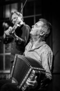 EM! CARTEBLANCHE - ALBIN BRUNS NAH QUARTETT Albin Brun, Andreas Gabriel, Marc Unternährer & Andy Aegerter 06.03.19, Foto: Seraina Kurt