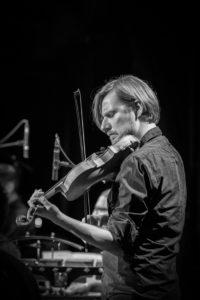 EM! CARTEBLANCHE - ALBIN BRUNS NAH QUARTETT Albin Brun, Andreas Gabriel, Marc Unternährer & Andy Aegerter 06.03.19, Foto: Seraina Kurt