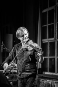 EM! CARTEBLANCHE - ALBIN BRUNS NAH QUARTETT Albin Brun, Andreas Gabriel, Marc Unternährer & Andy Aegerter 06.03.19, Foto: Seraina Kurt