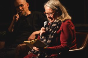 EM! Wortschatz - TEXTESSENZ mit Bettina Spoerri, Simone Meier, Suly Röthlisberger & Jens Nielsen, 20.03.19, Foto: Roland Bucher