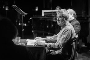 EM! GREYHOUND mit Christina Reburg, Ron Epstein & Walter Küng 03.04.19, Foto: Seraina Kurt