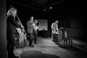 EM! GREYHOUND - Werner Bodinek, Peter Schärli, Madlaina Küng & Mareille Merck 15.05.19, Foto: Seraina Kurt